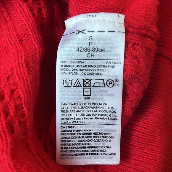 Banana Republic Italian Merino Wool Pullover Light Sweater - Picture 4 of 4